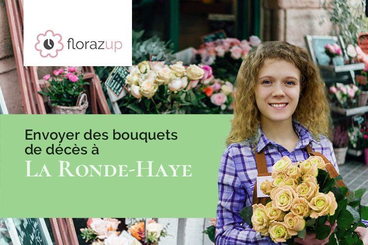 couronnes florales pour un décès à La Ronde-Haye (Manche/50490)