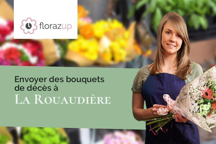 coupes de fleurs pour un décès à La Rouaudière (Mayenne/53390)