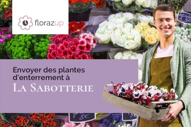 couronnes de fleurs pour un enterrement à La Sabotterie (Ardennes/08130)