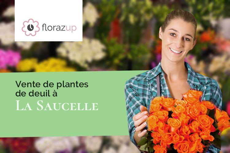 compositions florales pour un enterrement à La Saucelle (Eure-et-Loir/28250)