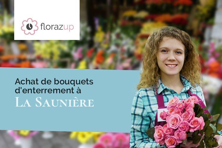 bouquets de fleurs pour des obsèques à La Saunière (Creuse/23000)