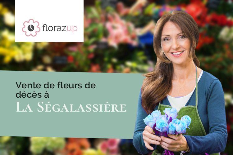 bouquets de fleurs pour un décès à La Ségalassière (Cantal/15290)