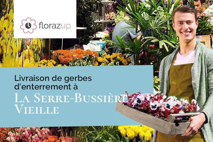 couronnes de fleurs pour un décès à La Serre-Bussière-Vieille (Creuse/23190)