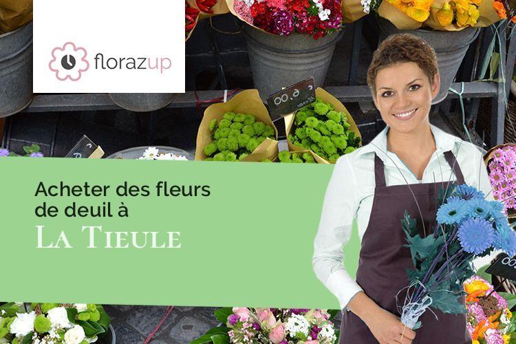 compositions florales pour un enterrement à La Tieule (Lozère/48500)