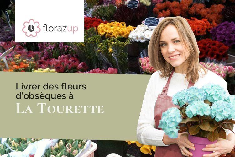 compositions de fleurs pour des obsèques à La Tourette (Loire/42380)