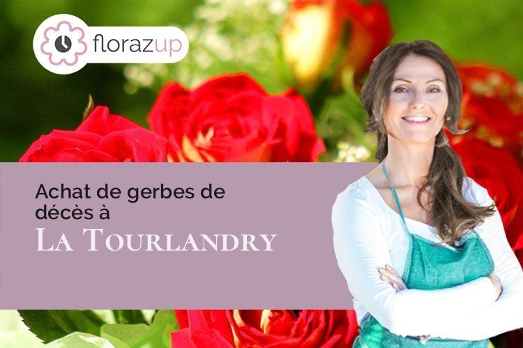 fleurs deuil pour un deuil à La Tourlandry (Maine-et-Loire/49120)