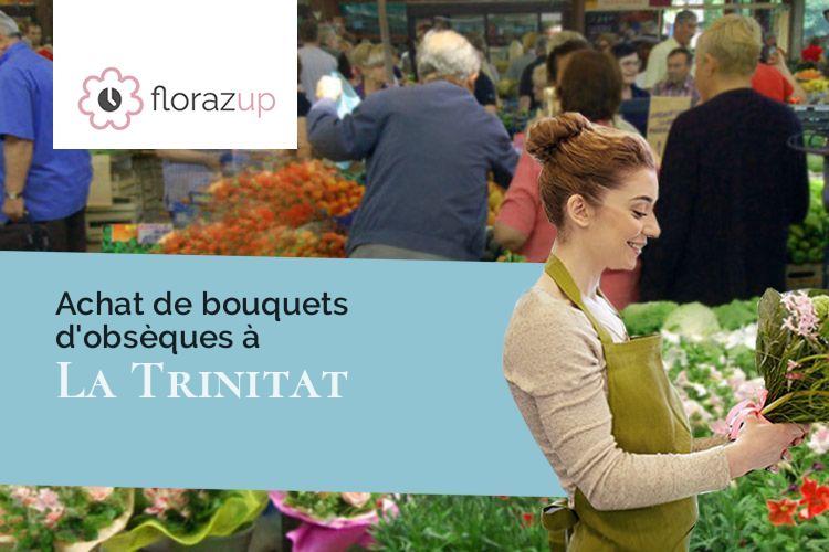 créations de fleurs pour un décès à La Trinitat (Cantal/15110)