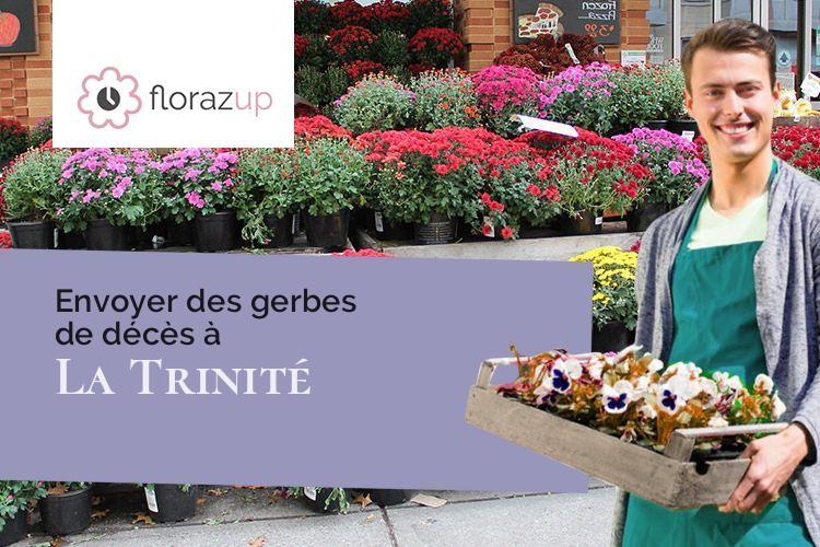 compositions de fleurs pour des obsèques à La Trinité (Savoie/73110)