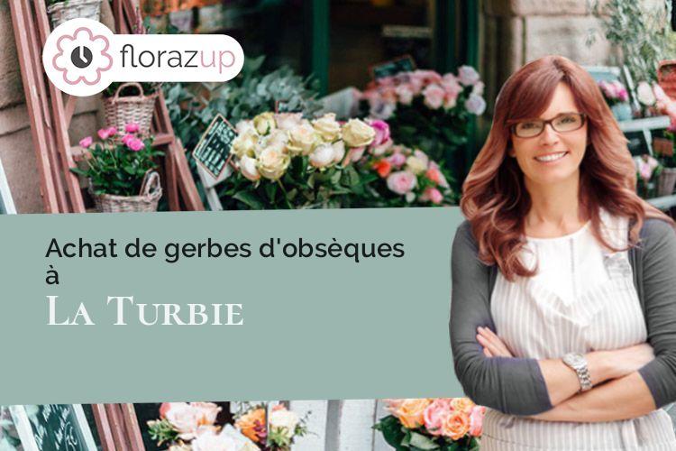 compositions de fleurs pour des funérailles à La Turbie (Alpes-Maritimes/06320)