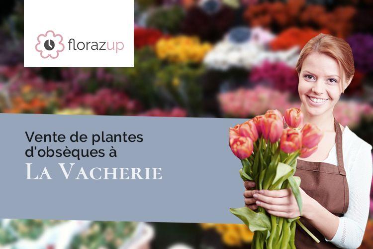 gerbes de fleurs pour un décès à La Vacherie (Eure/27400)