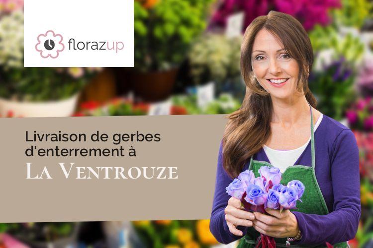 coupes de fleurs pour un décès à La Ventrouze (Orne/61190)
