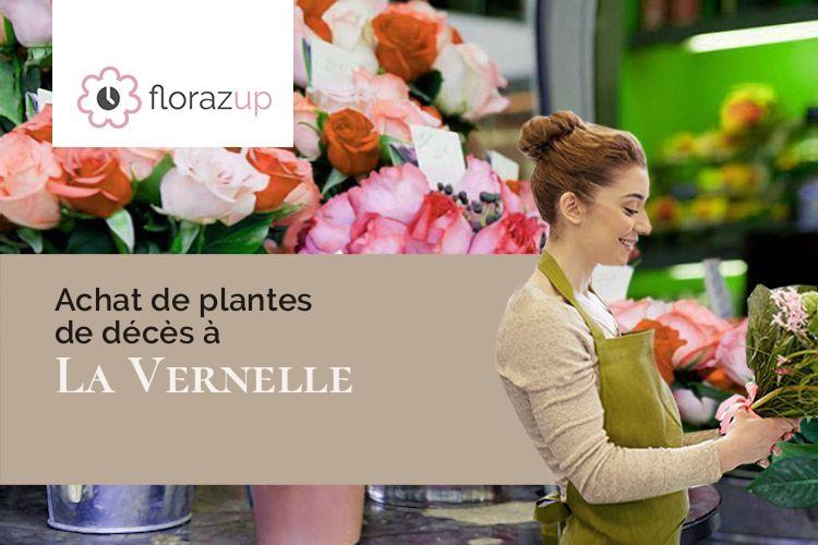 couronnes florales pour des funérailles à La Vernelle (Indre/36600)