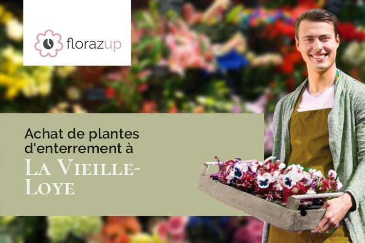 gerbes de fleurs pour un deuil à La Vieille-Loye (Jura/39380)
