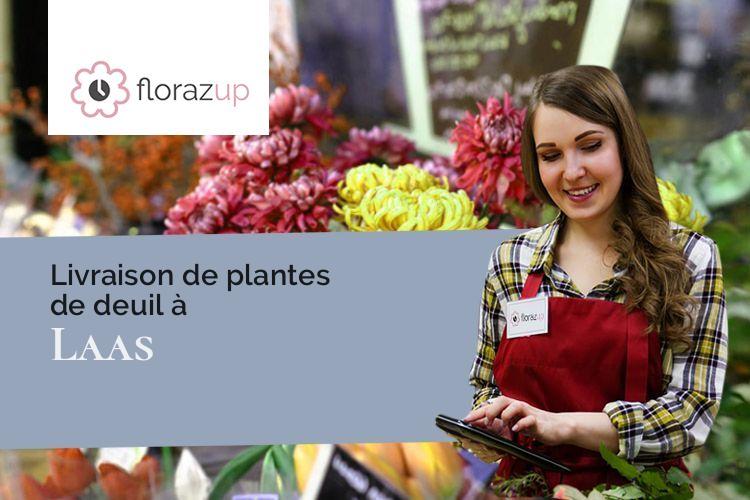 bouquets de fleurs pour un enterrement à Laas (Gers/32170)