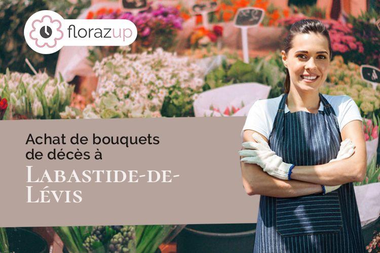 bouquets de fleurs pour un enterrement à Labastide-de-Lévis (Tarn/81150)