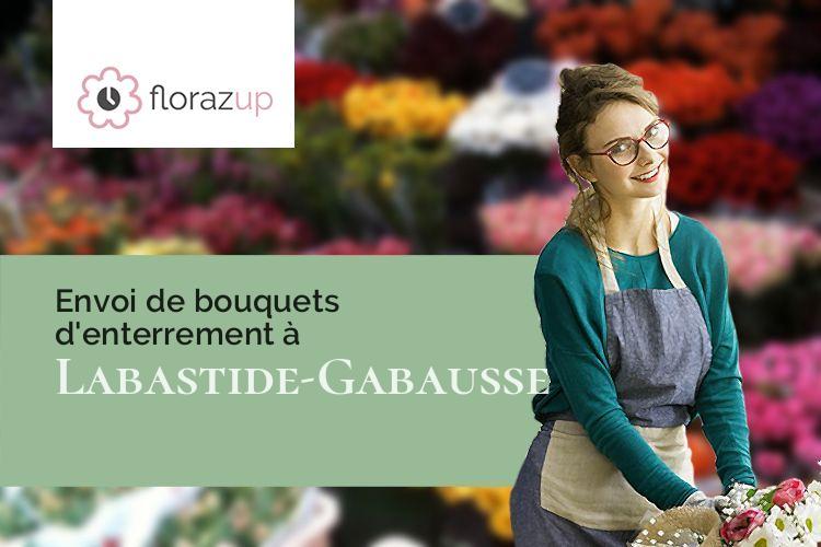 créations florales pour des funérailles à Labastide-Gabausse (Tarn/81400)