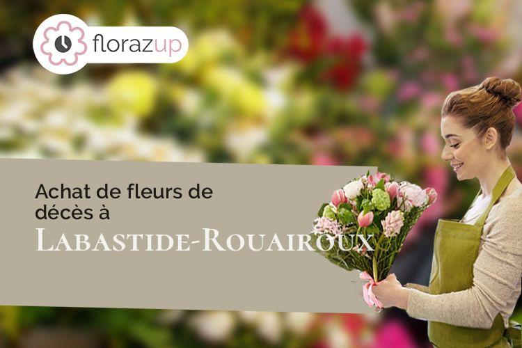 bouquets de fleurs pour un enterrement à Labastide-Rouairoux (Tarn/81270)