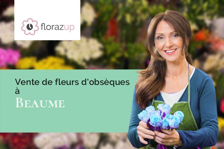 couronnes florales pour une crémation à Beaume (Ardèche/07120)