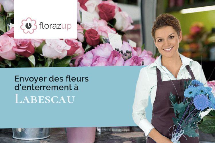 coupes de fleurs pour un décès à Labescau (Gironde/33690)