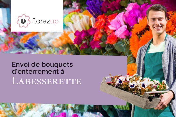 compositions de fleurs pour des funérailles à Labesserette (Cantal/15120)