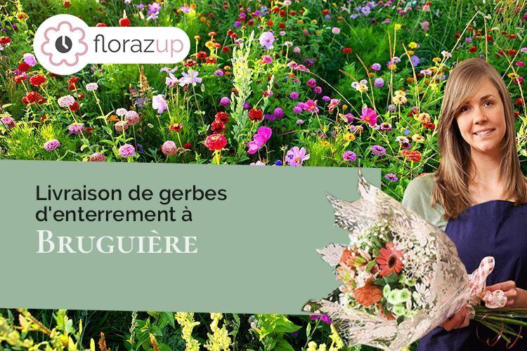 coeur de fleurs pour une crémation à Bruguière (Tarn/81290)