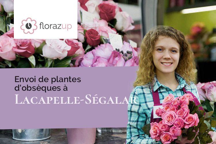 compositions de fleurs pour des obsèques à Lacapelle-Ségalar (Tarn/81170)