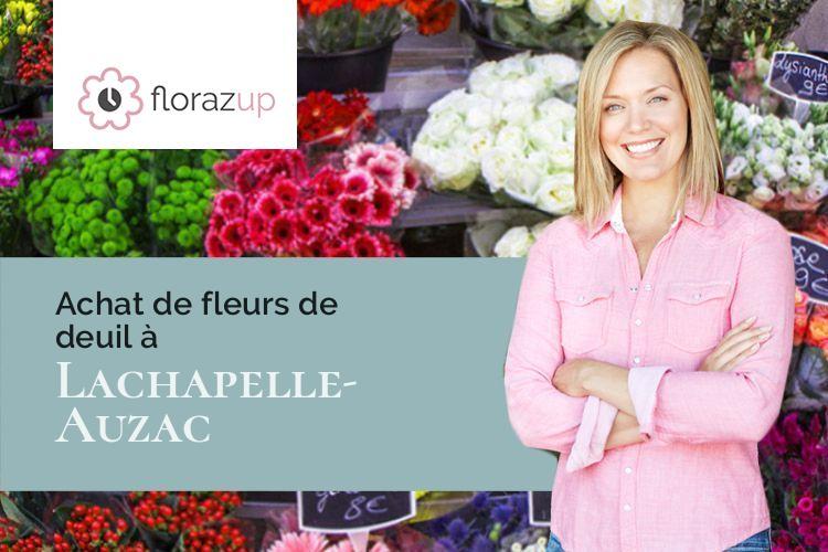 compositions de fleurs pour une crémation à Lachapelle-Auzac (Lot/46200)