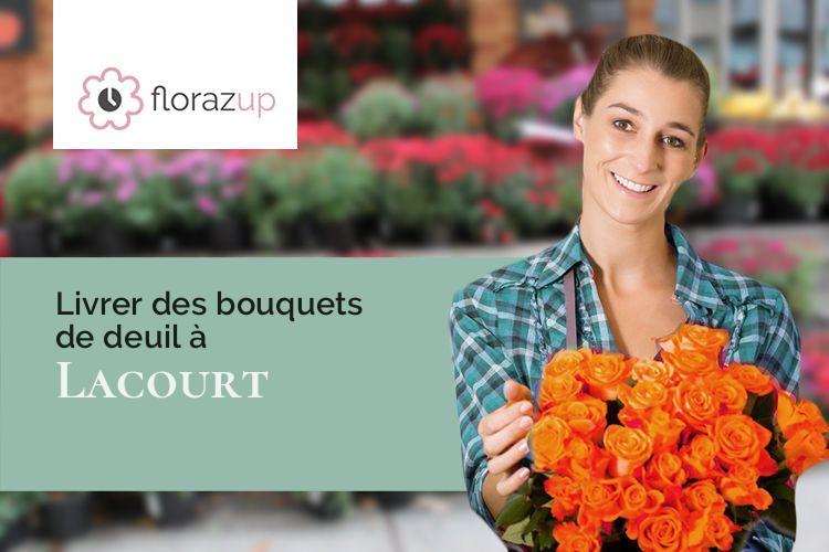 créations florales pour des obsèques à Lacourt (Ariège/09200)