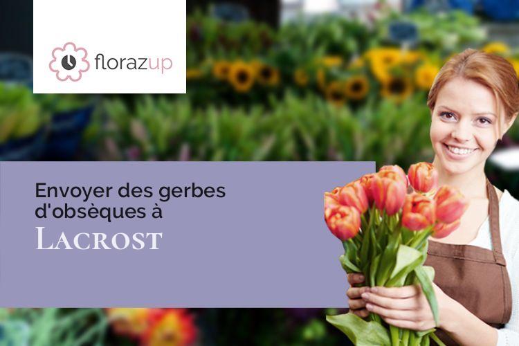 compositions de fleurs pour un décès à Lacrost (Saône-et-Loire/71700)