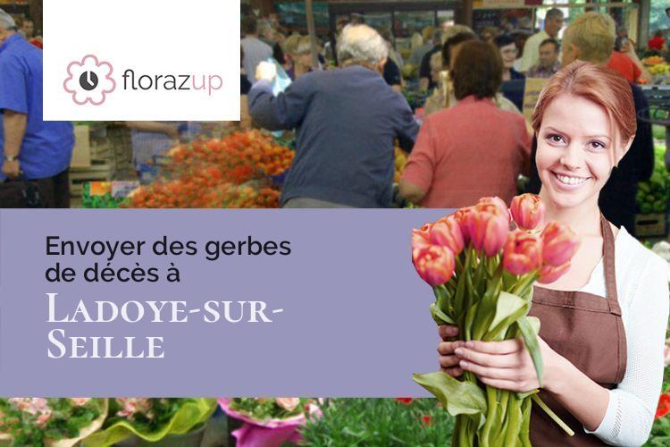 fleurs deuil pour un décès à Ladoye-sur-Seille (Jura/39210)