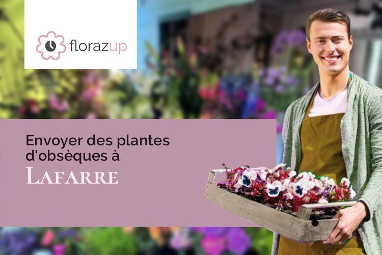 plantes pour des obsèques à Lafarre (Ardèche/07520)