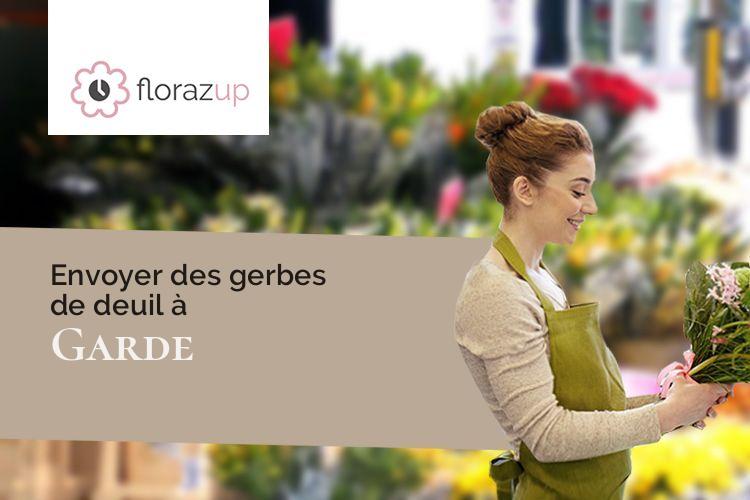 gerbes de fleurs pour un décès à Garde (Ariège/09500)