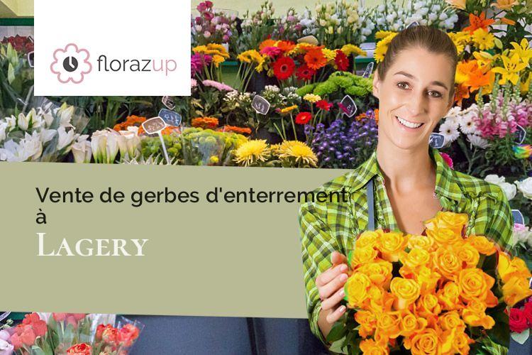 couronnes florales pour une crémation à Lagery (Marne/51170)