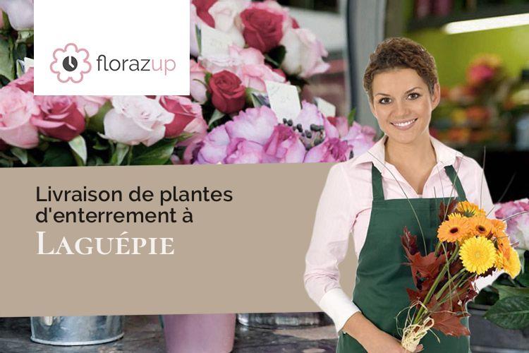 compositions florales pour un décès à Laguépie (Tarn-et-Garonne/82250)