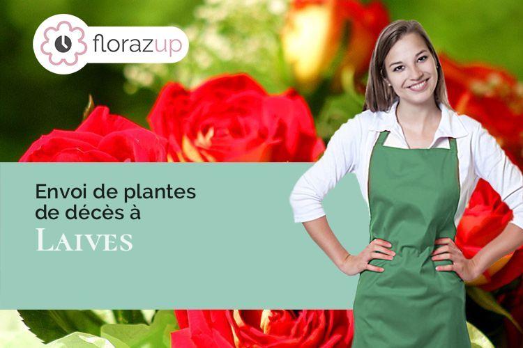 bouquets de fleurs pour un enterrement à Laives (Saône-et-Loire/71240)