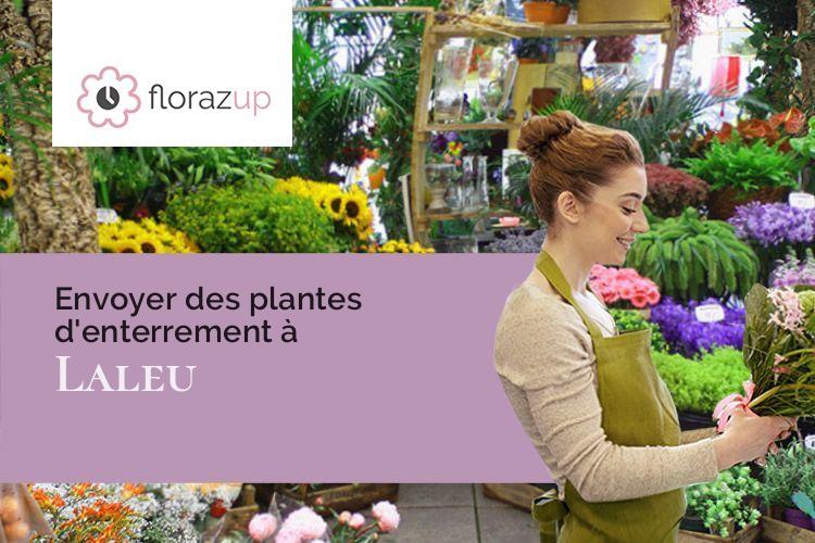 créations florales pour des funérailles à Laleu (Somme/80270)