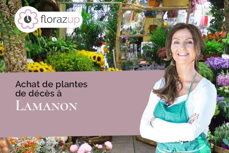 compositions de fleurs pour un enterrement à Lamanon (Bouches-du-Rhône/13113)