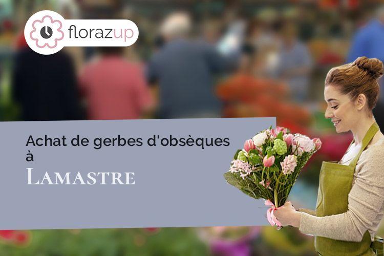 bouquets de fleurs pour des obsèques à Lamastre (Ardèche/07270)
