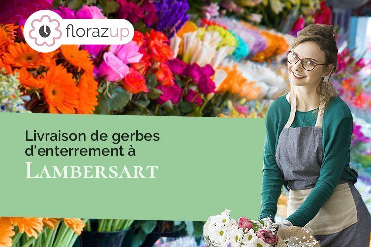 créations de fleurs pour des obsèques à Lambersart (Nord/59130)