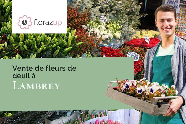 compositions florales pour une crémation à Lambrey (Haute-Saône/70500)
