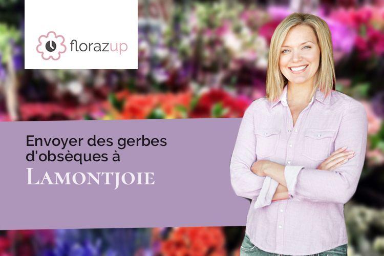 gerbes de fleurs pour des funérailles à Lamontjoie (Lot-et-Garonne/47310)
