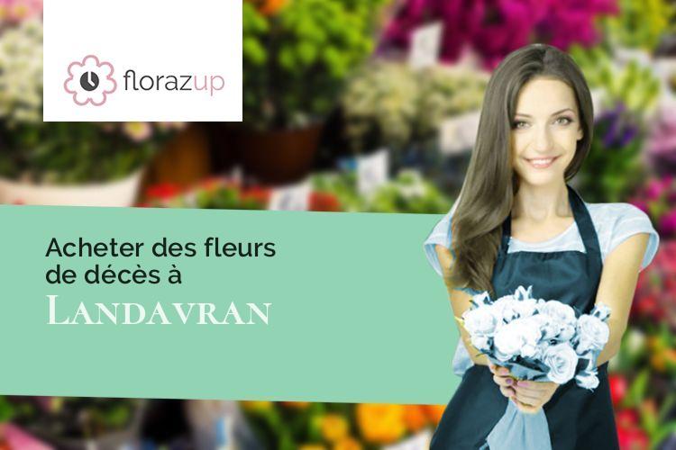 bouquets de fleurs pour un deuil à Landavran (Ille-et-Vilaine/35450)