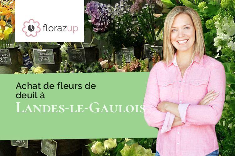 fleurs deuil pour une crémation à Landes-le-Gaulois (Loir-et-Cher/41190)