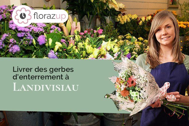 créations florales pour une crémation à Landivisiau (Finistère/29400)
