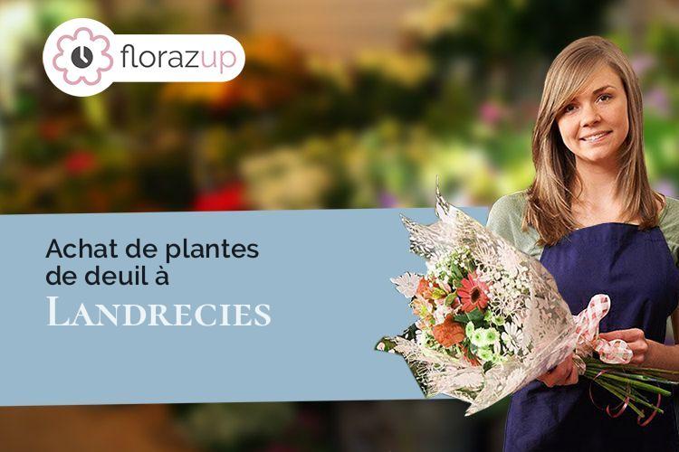 bouquets de fleurs pour des funérailles à Landrecies (Nord/59550)