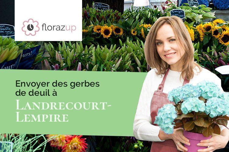 compositions de fleurs pour une crémation à Landrecourt-Lempire (Meuse/55100)