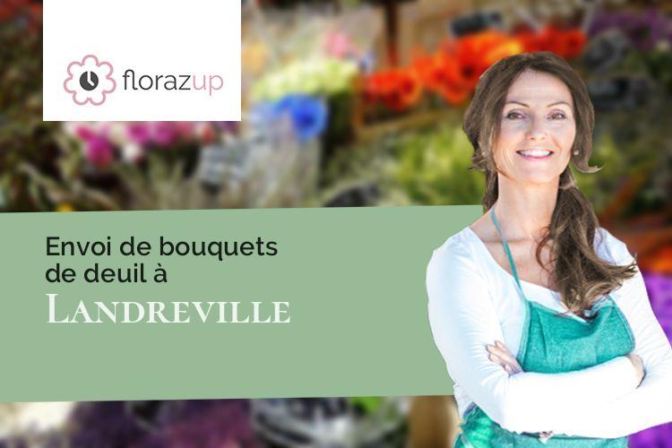 coupes de fleurs pour des obsèques à Landreville (Aube/10110)