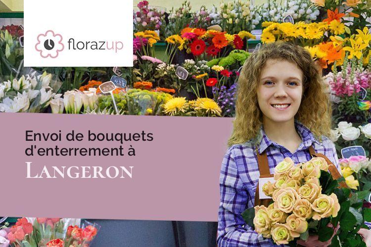 créations de fleurs pour un décès à Langeron (Nièvre/58240)