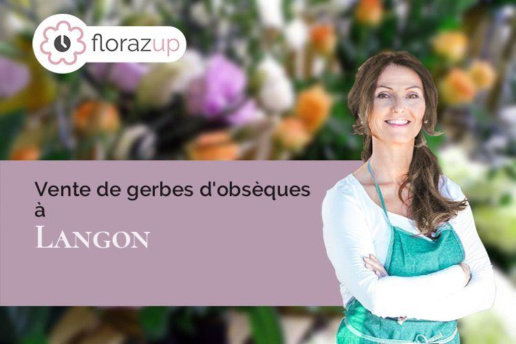 couronnes florales pour une crémation à Langon (Gironde/33210)