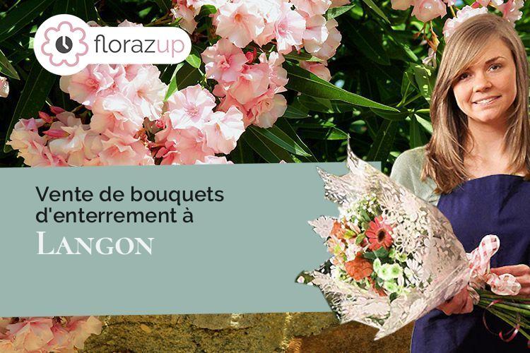 créations de fleurs pour un enterrement à Langon (Ille-et-Vilaine/35660)